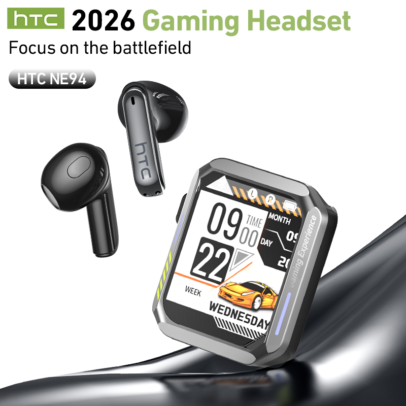 Earphones - HTC NE94 Oyun TWS Kulaklık, Mikrofonlu,