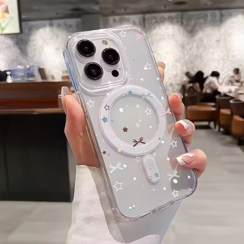 Yıldız Baskılı Şeffaf Telefon  - Clear Shockproof Bumper Case incelemesi ve fiyatı