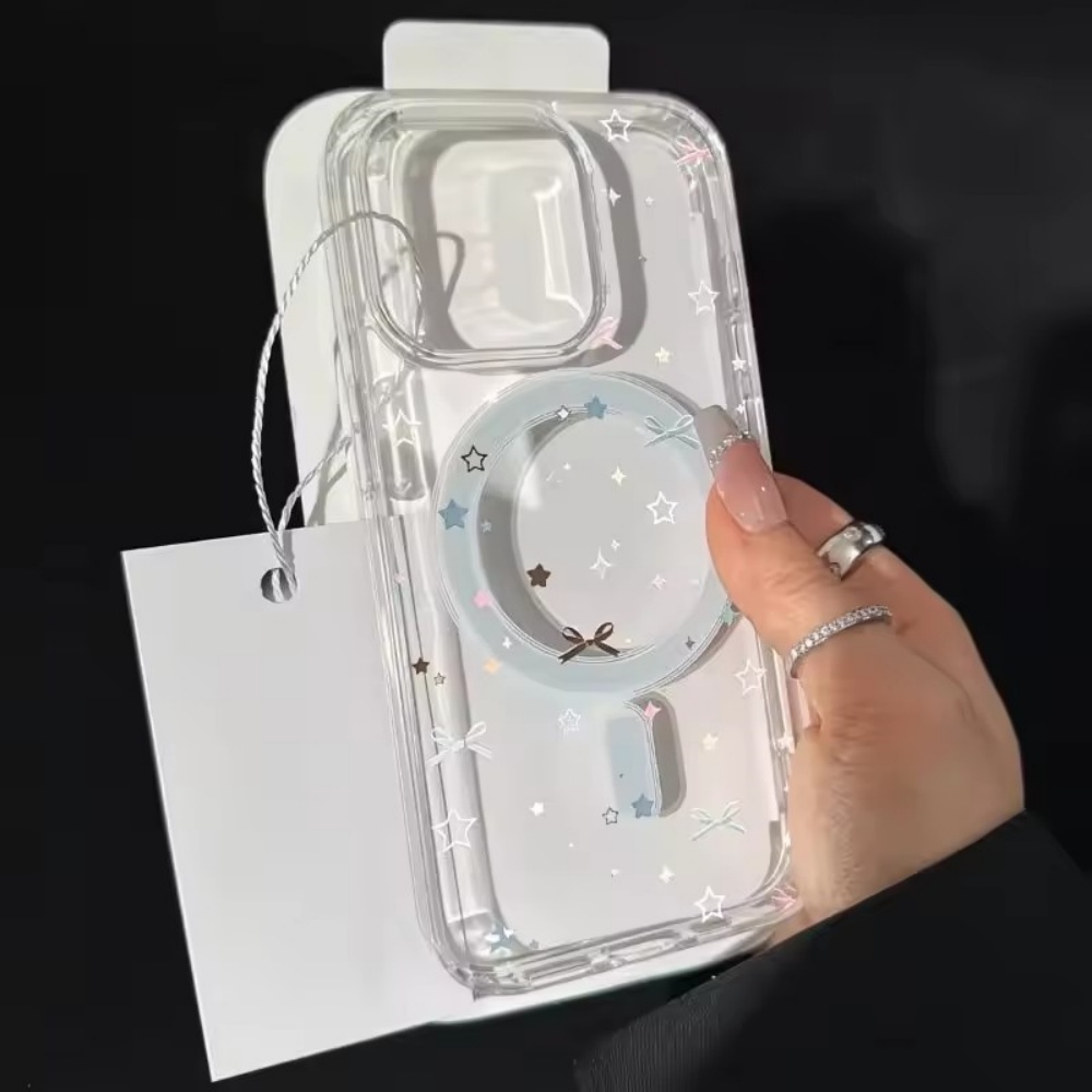 Yıldız Baskılı Şeffaf Telefon  - Clear Shockproof Bumper Case incelemesi ve fiyatı
