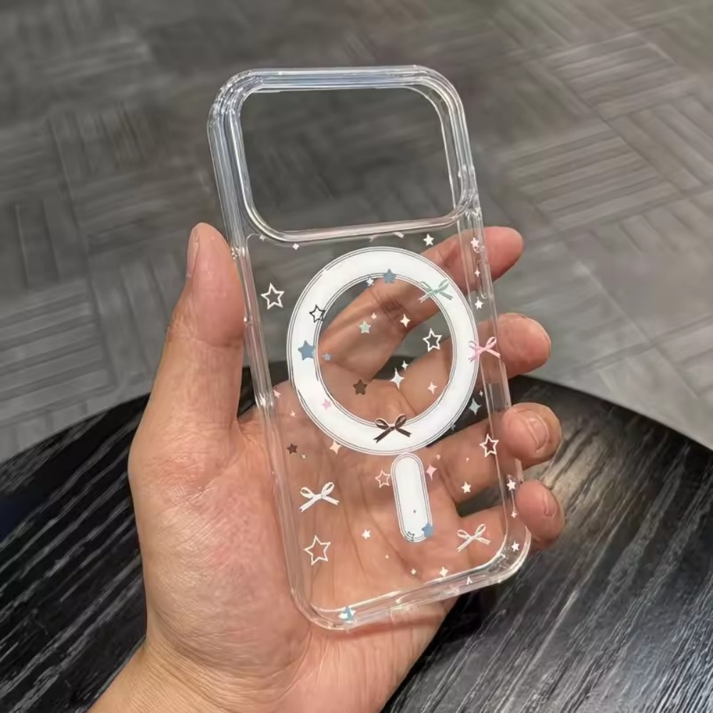 Yıldız Baskılı Şeffaf Telefon  - Clear Shockproof Bumper Case incelemesi ve fiyatı