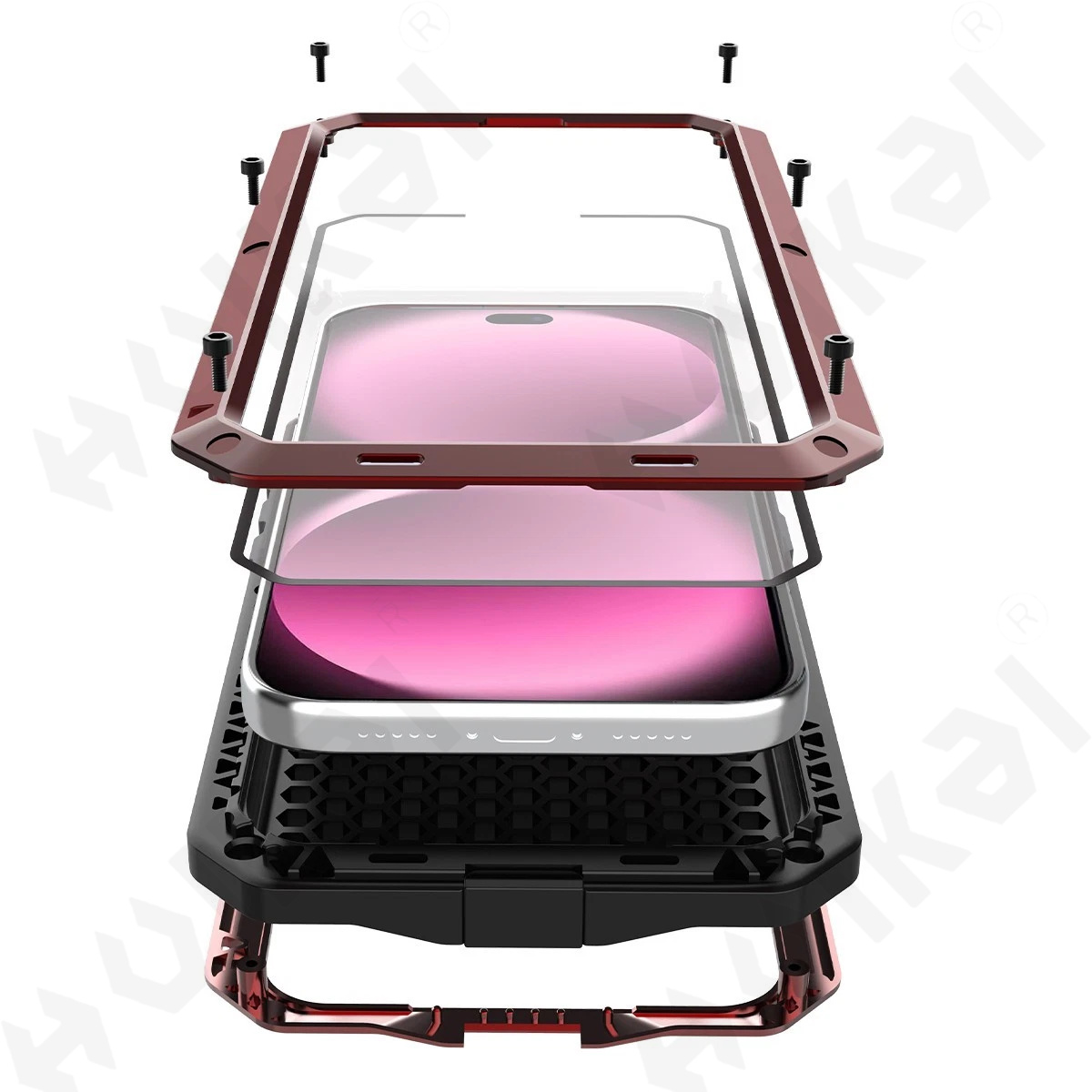 iPhone 18 17 16 15 14 13 Pro M - Heavy Duty 360 Full Body Protective Case incelemesi ve fiyatı