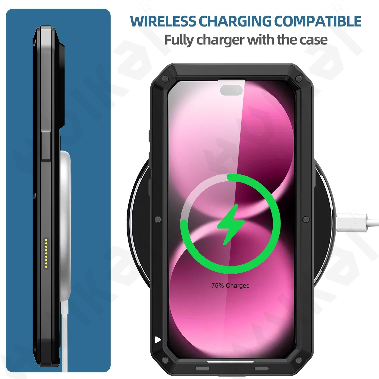 iPhone 18 17 16 15 14 13 Pro M - Heavy Duty 360 Full Body Protective Case incelemesi ve fiyatı