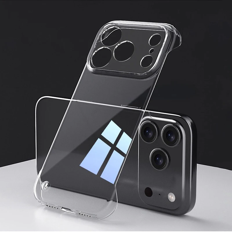 iPhone 18 Pro Max için Ultra İ - Ultra Thin Frameless Phone Cover incelemesi ve fiyatı