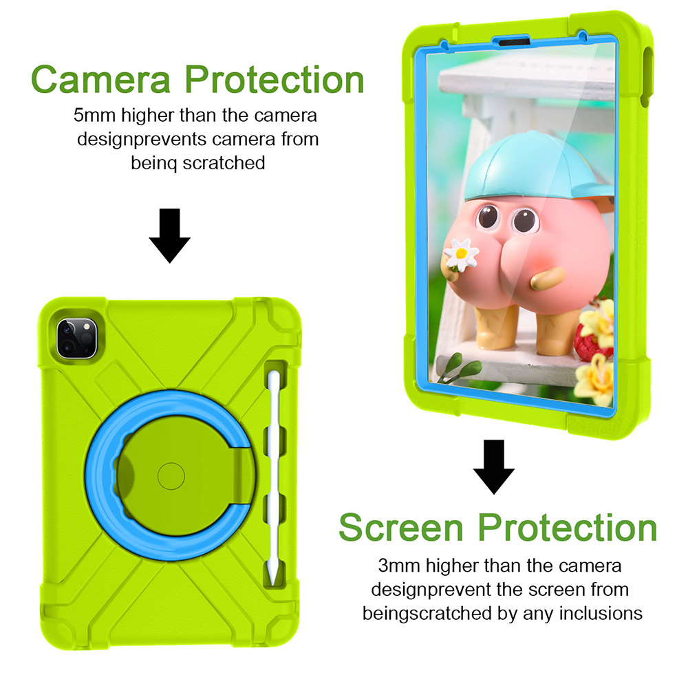 360 °   Apple iPad 11. 10. Nes - Heavy Duty 360 Full Body Protective Case incelemesi ve fiyatı