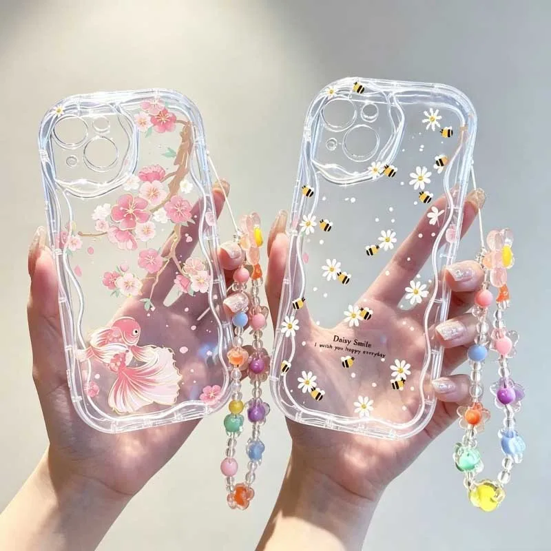 Motorola EDGE 50 FUSION Ultra  - Cute Cartoon Wrist Strap Silicone Case incelemesi ve fiyatı